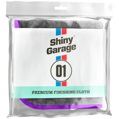 SHINY GARAGE Premium Finishing Cloth 40x40 cm - Mikrovláknová utierka